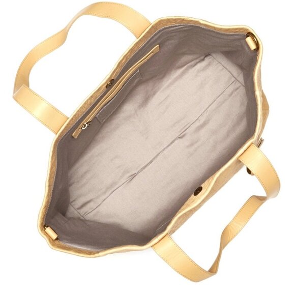 NWOT Joelle Hawkens Chryssie Croc Embossed Large Tote - Picture 3 of 5